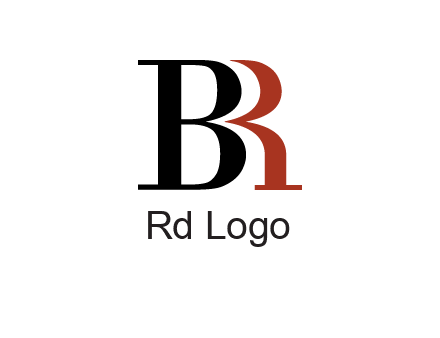 letters B and R