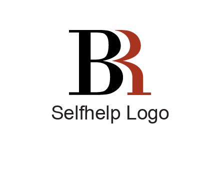 letters B and R