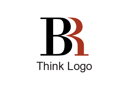 letters B and R