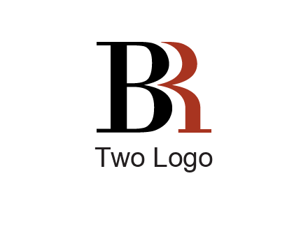 letters B and R