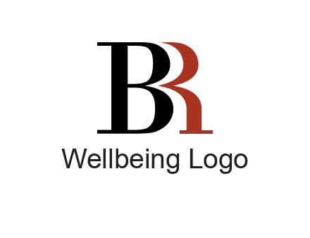 letters B and R