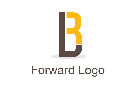 letters B. L and R entwined