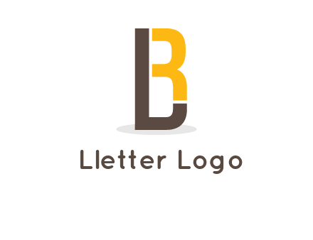 letters B. L and R entwined