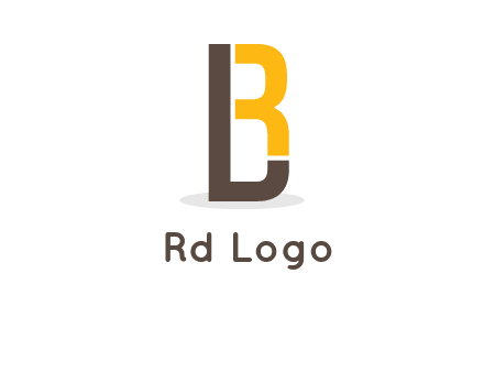 letters B. L and R entwined