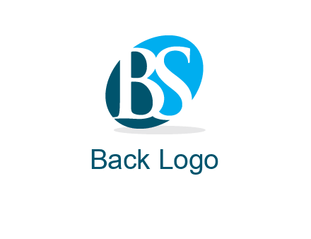 letters B and S in an oval logo