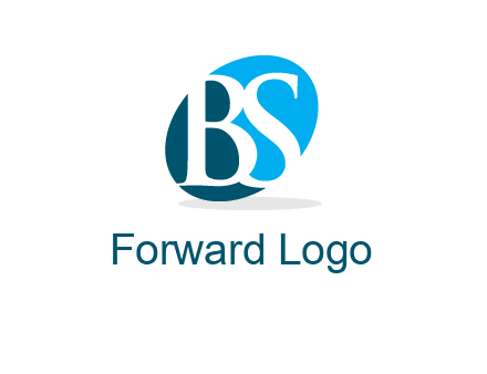 letters B and S in an oval logo