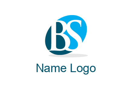 letters B and S in an oval logo