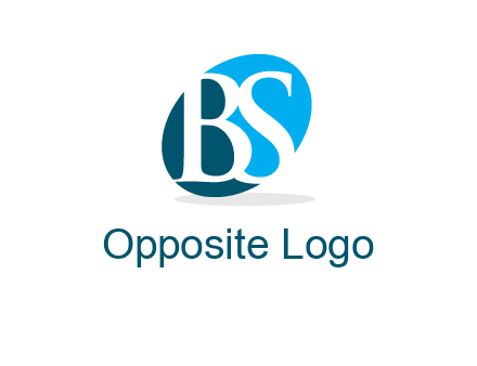 letters B and S in an oval logo