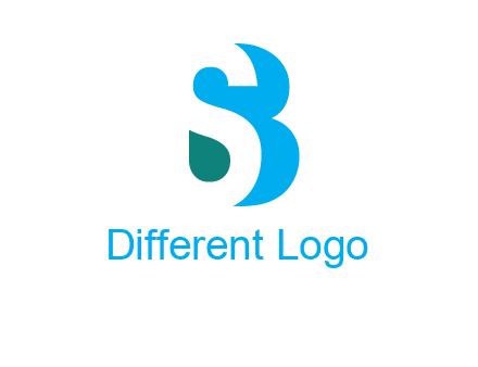 letter S engraved in letter B