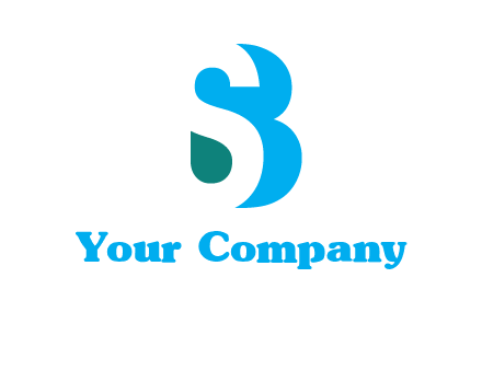 letter S engraved in letter B