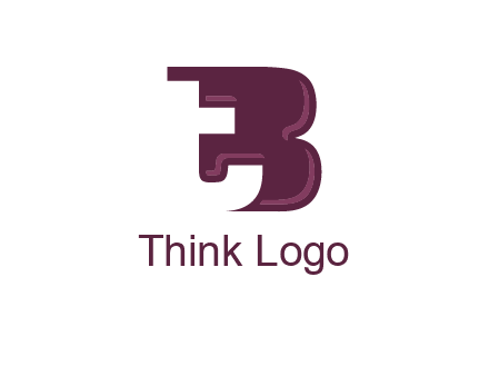 lowercase t joined with uppercase B