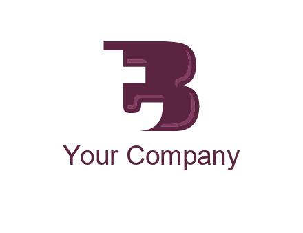 lowercase t joined with uppercase B