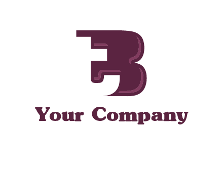 lowercase t joined with uppercase B