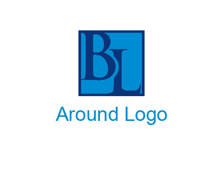 letters B and L
