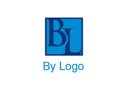 letters B and L