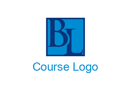letters B and L