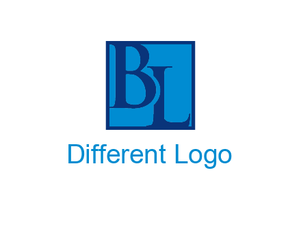 letters B and L