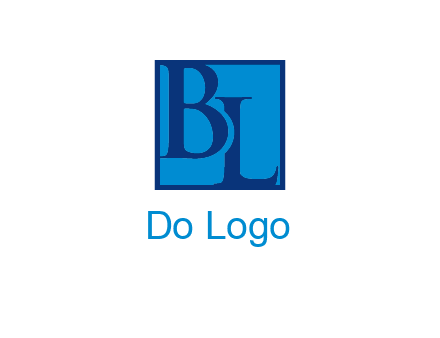 letters B and L