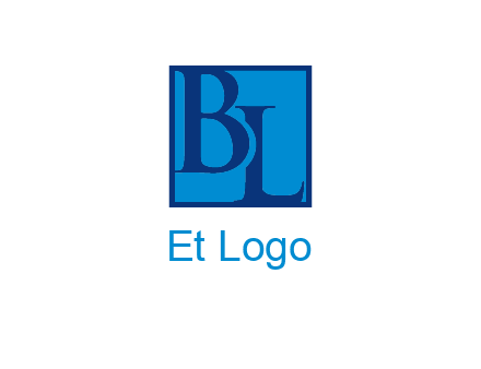 letters B and L