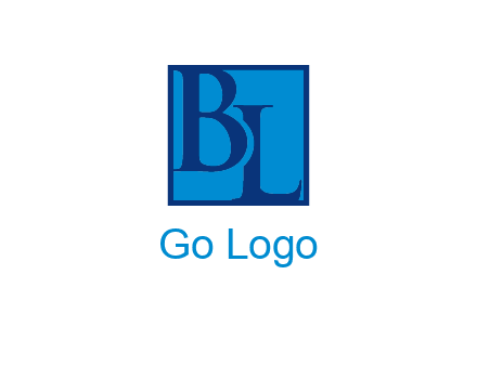 letters B and L