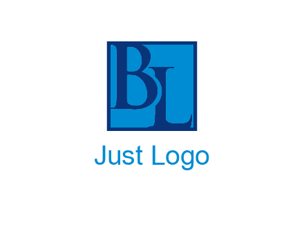 letters B and L