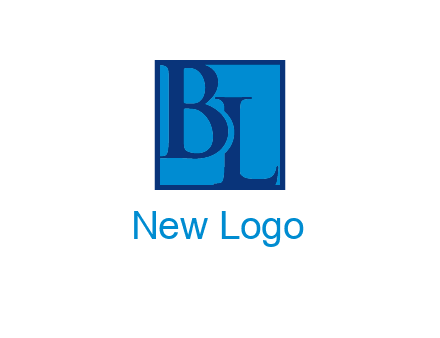 letters B and L