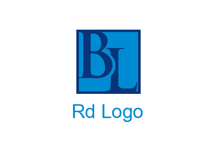 letters B and L