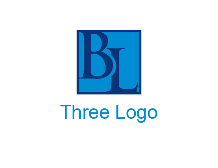 letters B and L