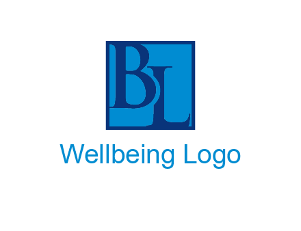 letters B and L