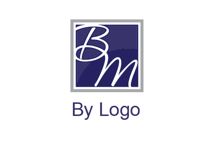 letters B and M