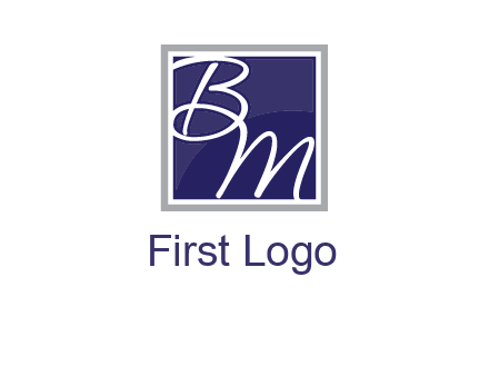 letters B and M