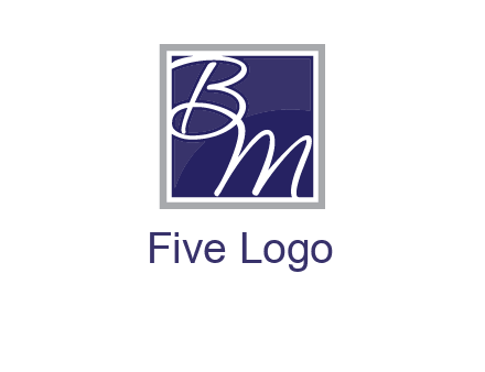 letters B and M