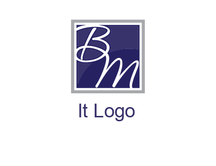 letters B and M