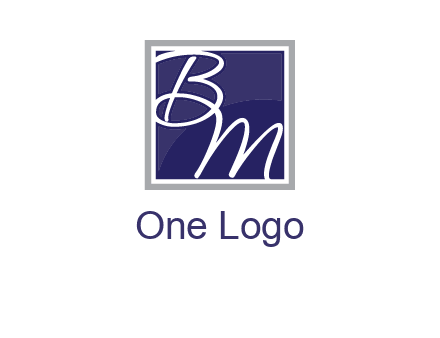 letters B and M