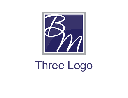 letters B and M