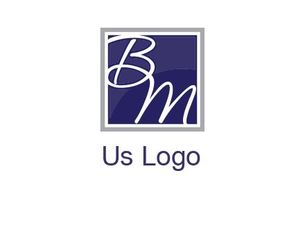 letters B and M
