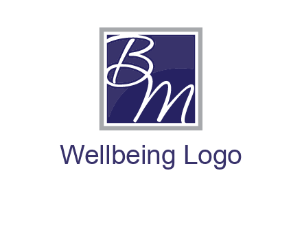 letters B and M
