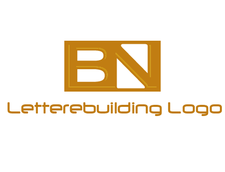letters B and N forming a rectangle
