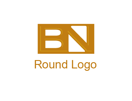 letters B and N forming a rectangle