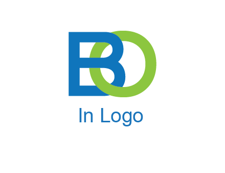 letter B joined with O