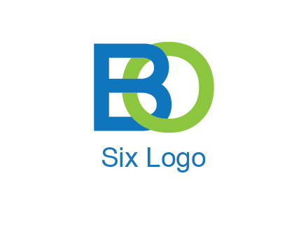 letter B joined with O