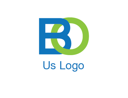 letter B joined with O