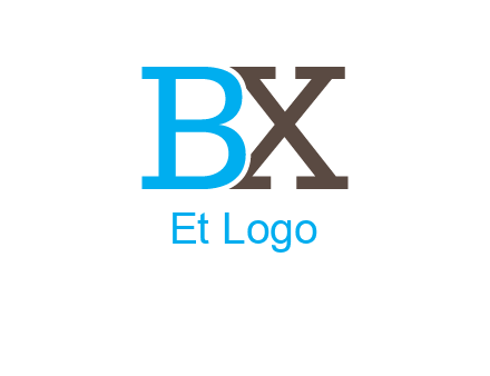 letters B and X
