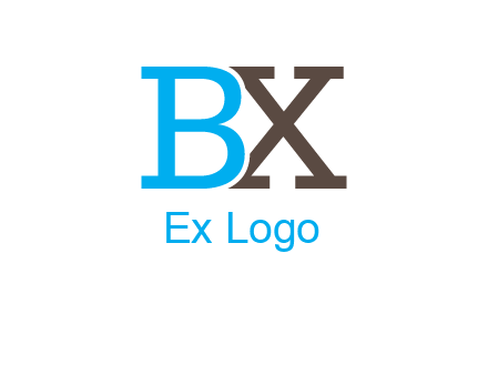 letters B and X