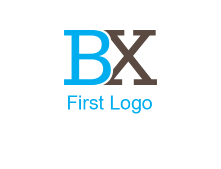 letters B and X