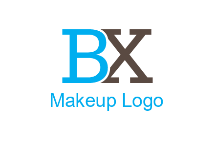 letters B and X