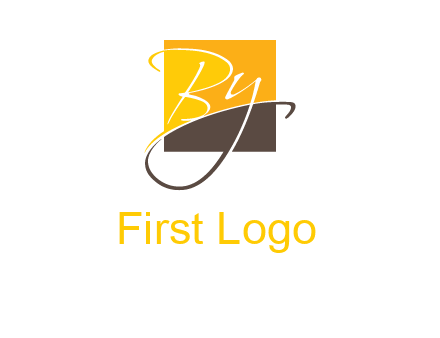 B Y Logo