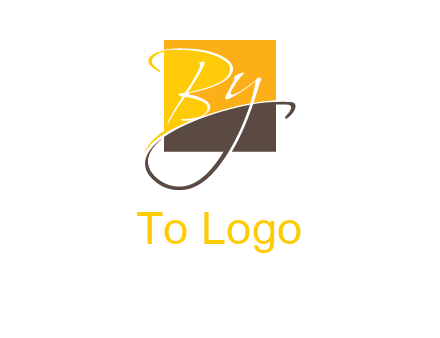 B Y Logo