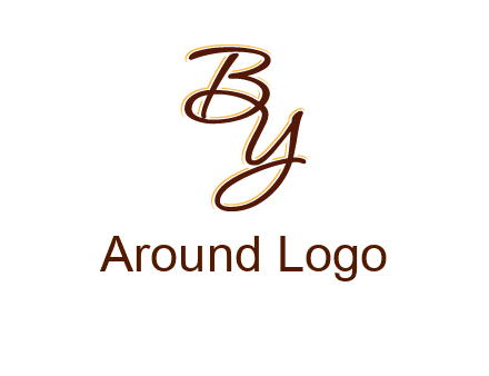 letters B and Y