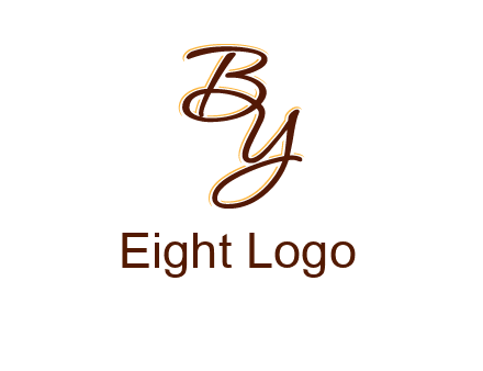 letters B and Y